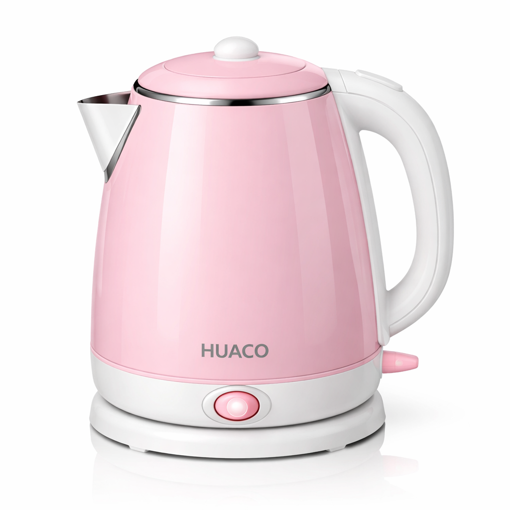粉色电热水壶